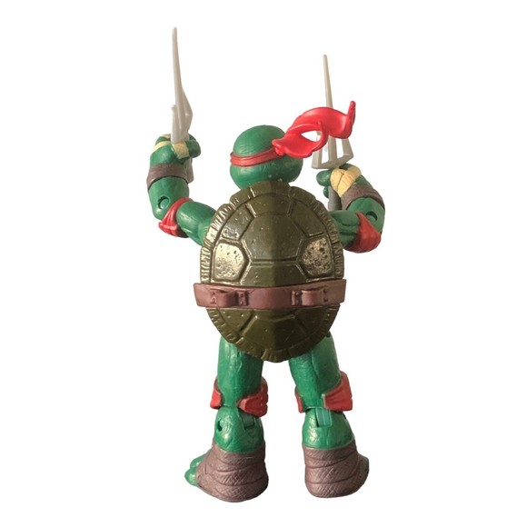 Raphael Teenage Mutant Ninja Turtle Action Figure 5" - Picture 3 of 5